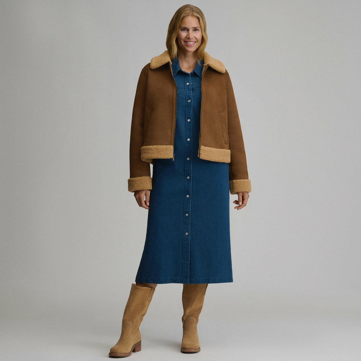 Eddie Bauer Women's Faux Shearling Jacket