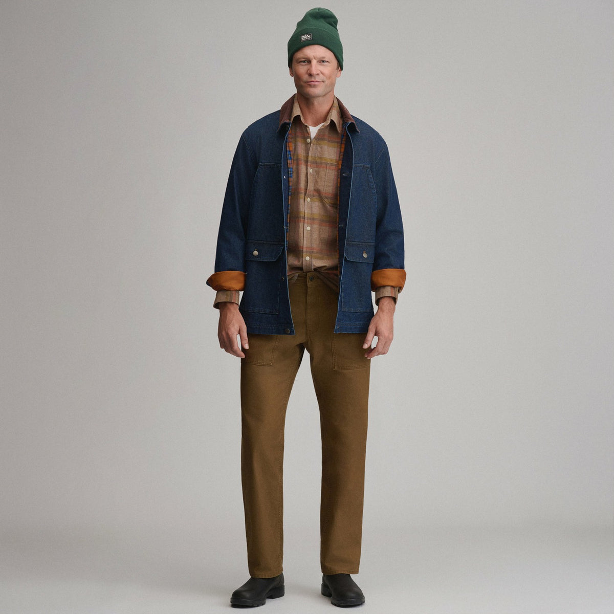 Eddie Bauer Men's EB Denim Barn Coat