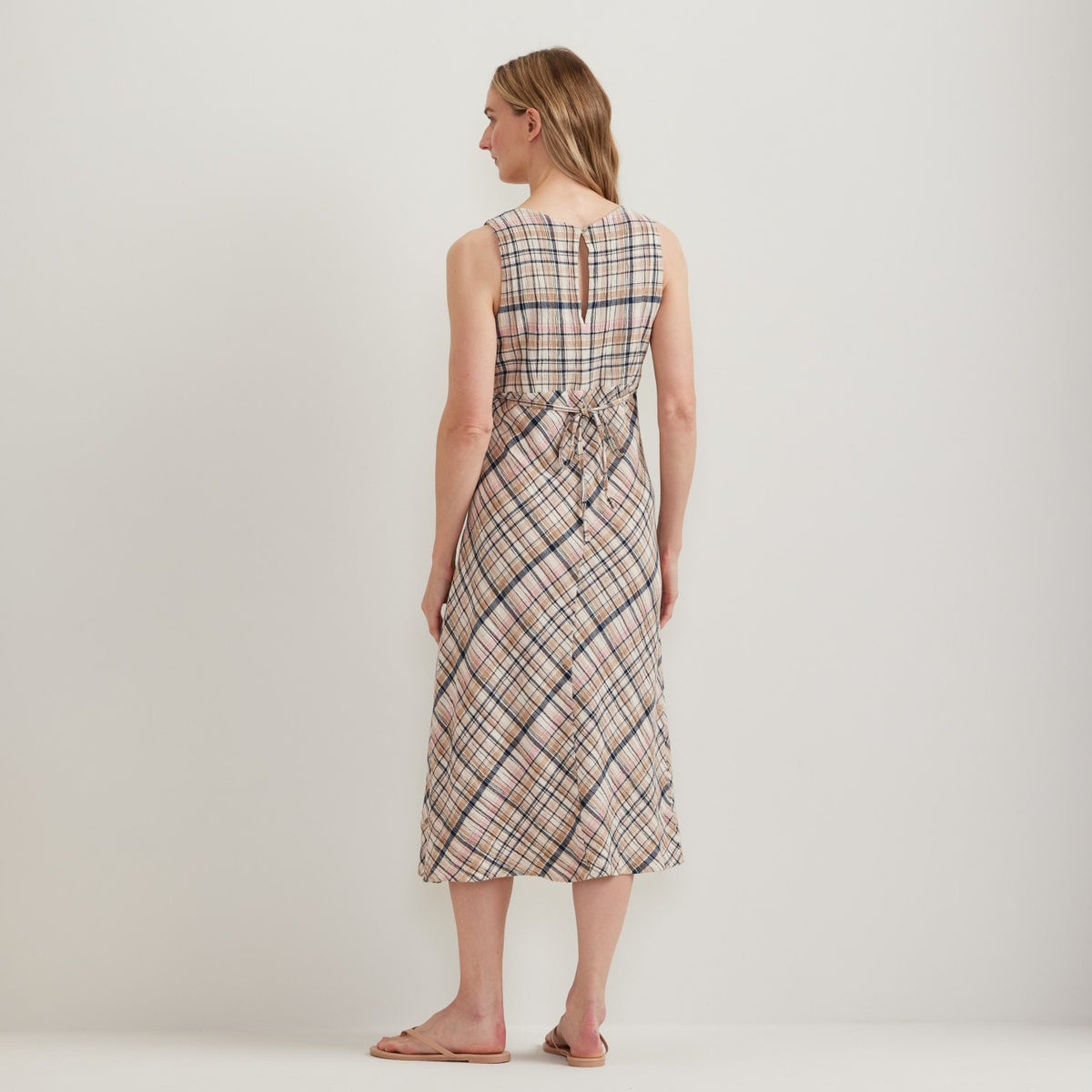 Eddie Bauer Women's Sl Crinkle Midi Dress