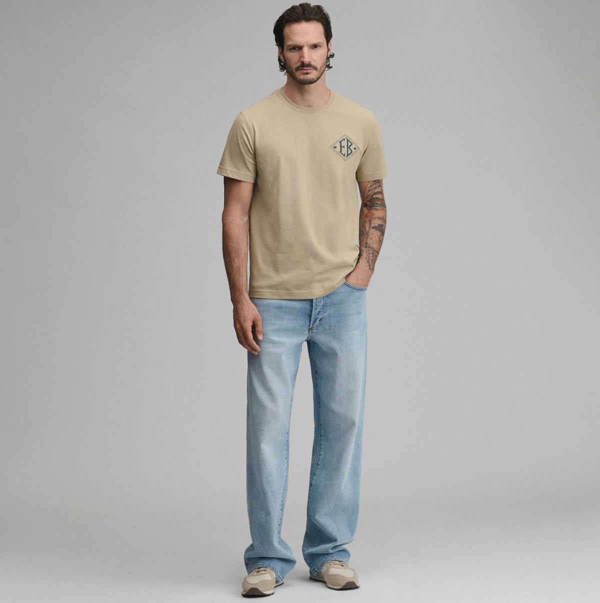 Eddie Bauer Men's EB Goose Embroidered T-Shirt