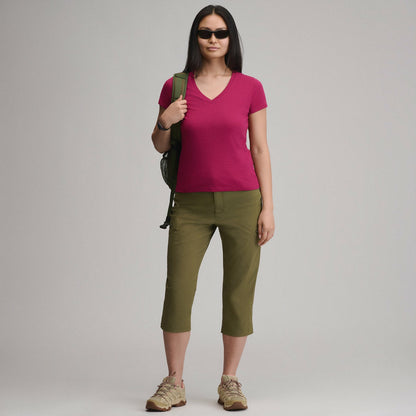 Eddie Bauer Women's Everyday SS V-Neck Tee