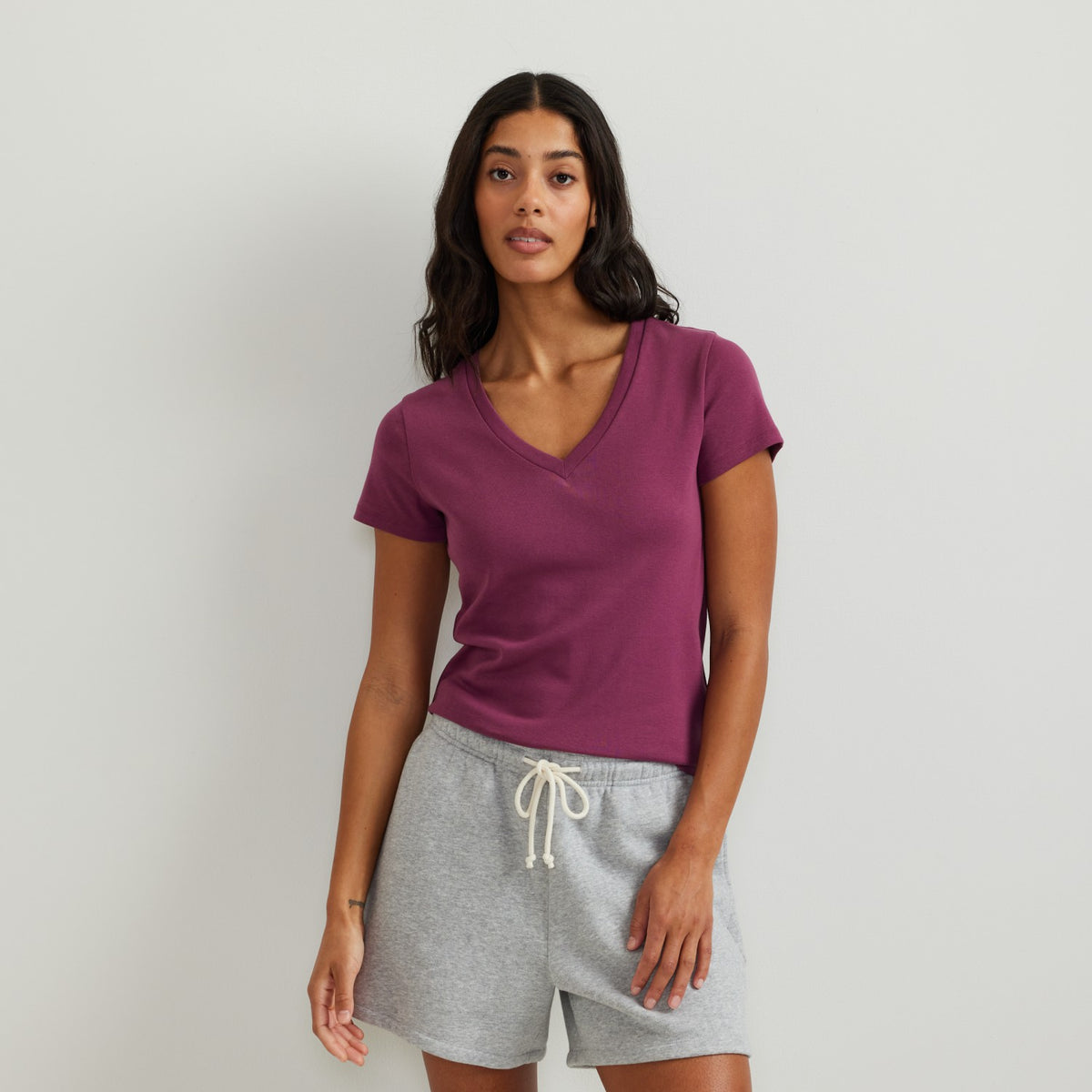 Eddie Bauer Women's Everyday SS V-Neck Tee