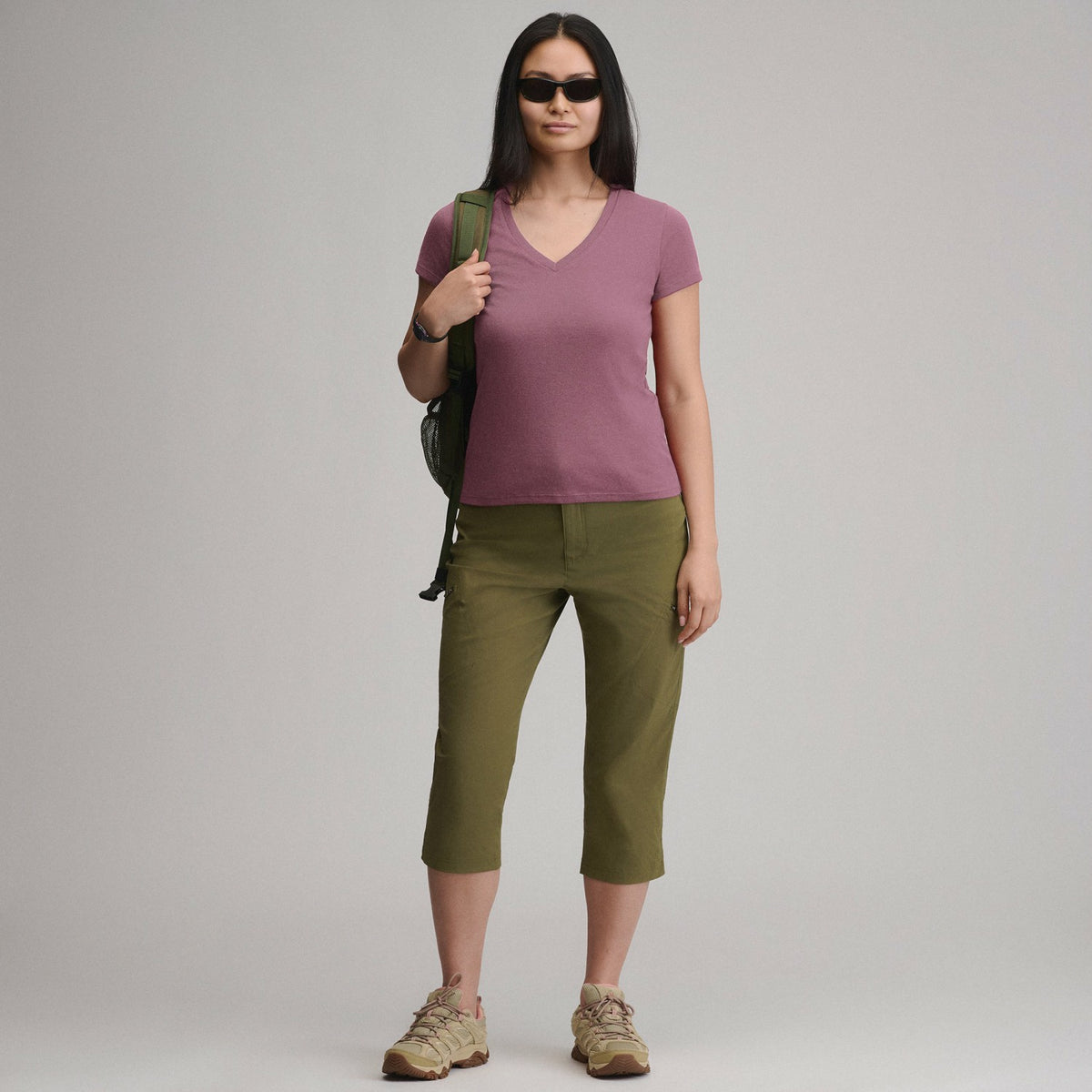 Eddie Bauer Women's Everyday SS V-Neck Tee