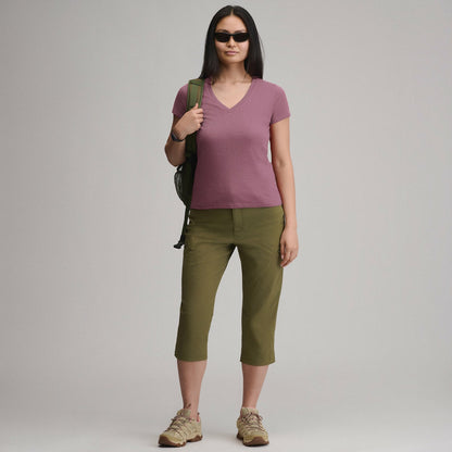 Eddie Bauer Women's Everyday SS V-Neck Tee