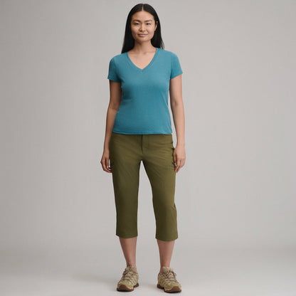 Eddie Bauer Women's Everyday SS V-Neck Tee