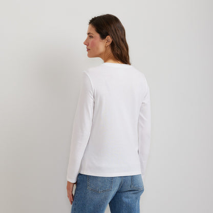 Eddie Bauer Women's Everyday LS V-Neck Tee
