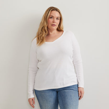 Eddie Bauer Women's Everyday LS V-Neck Tee