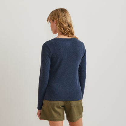 Eddie Bauer Women's Everyday LS V-Neck Tee