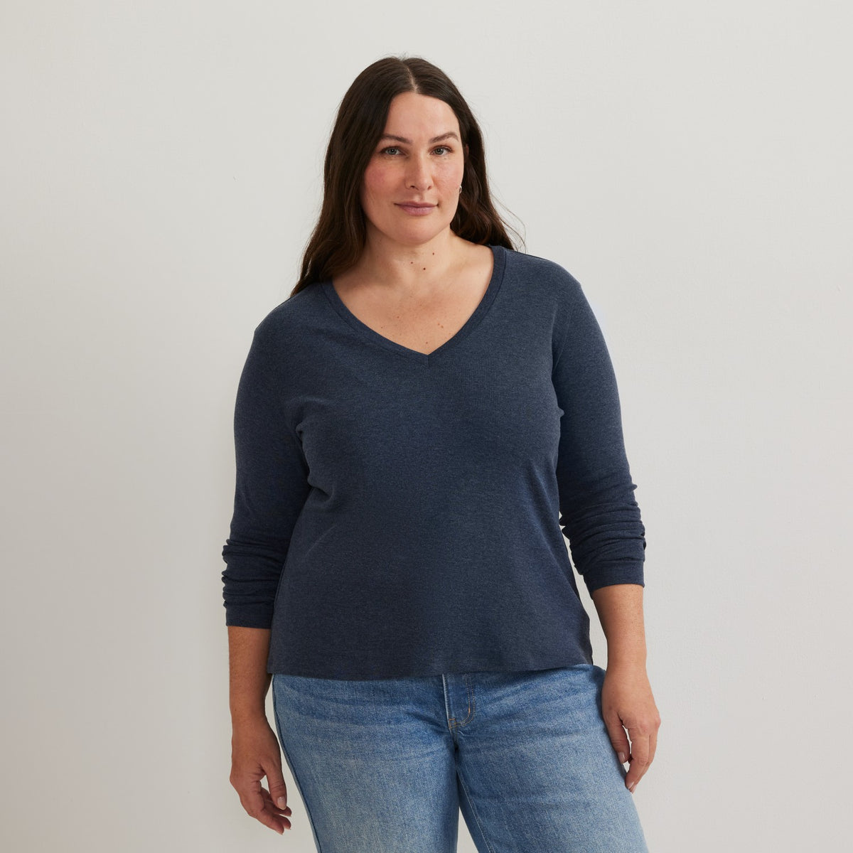 Eddie Bauer Women's Everyday LS V-Neck Tee