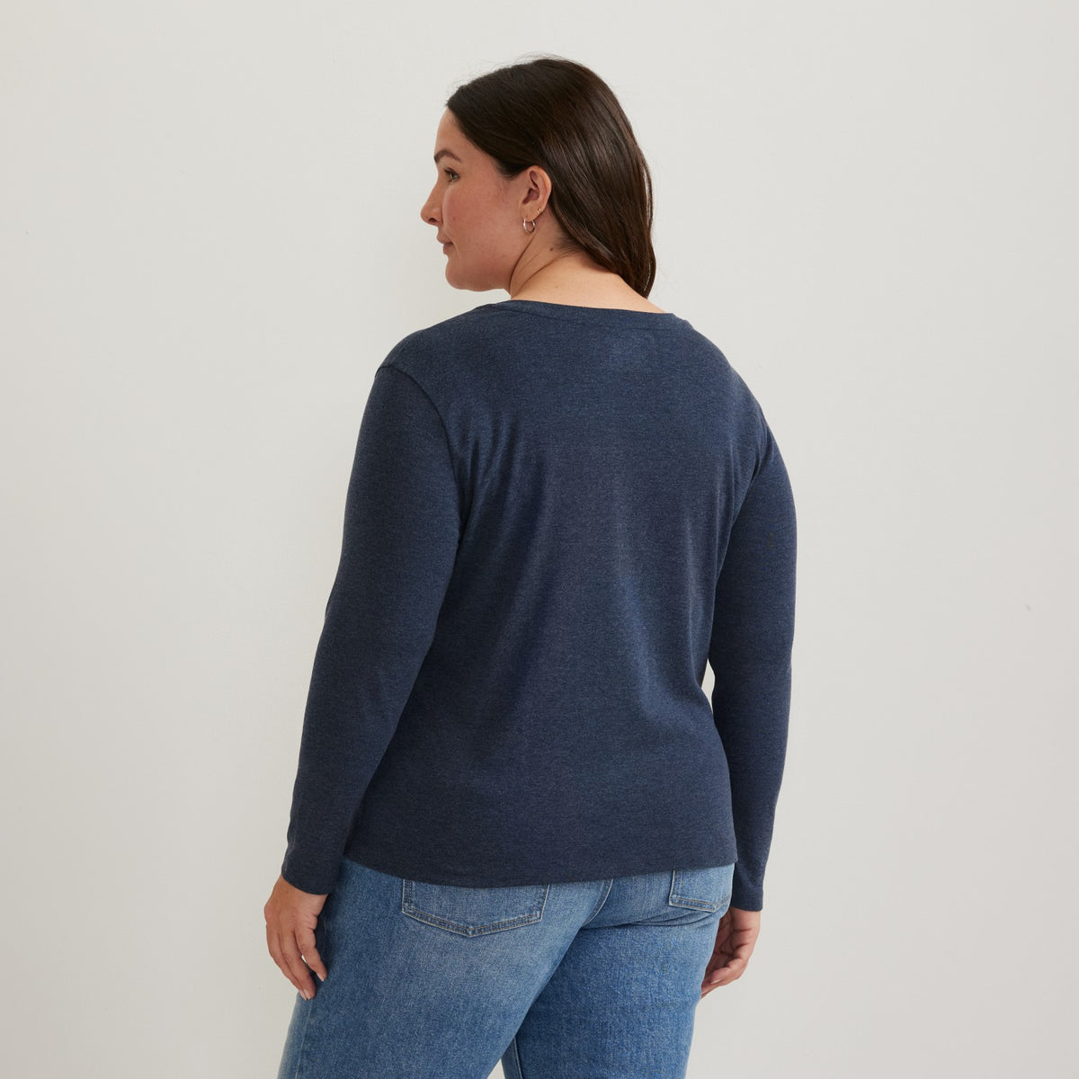 Eddie Bauer Women's Everyday LS V-Neck Tee