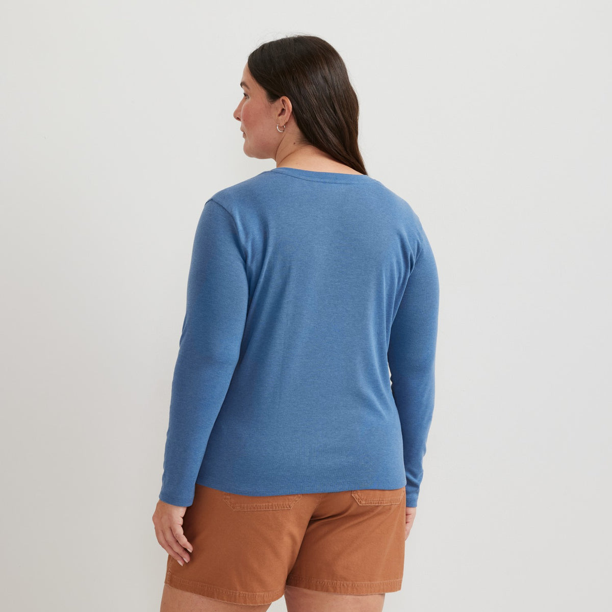 Eddie Bauer Women's Everyday LS V-Neck Tee