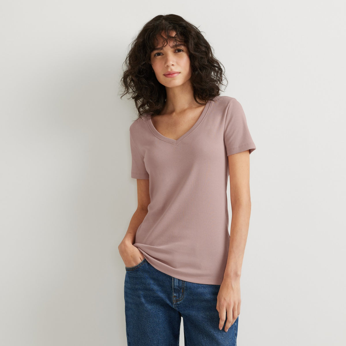 Eddie Bauer Women's SS Fav Vnk Tee