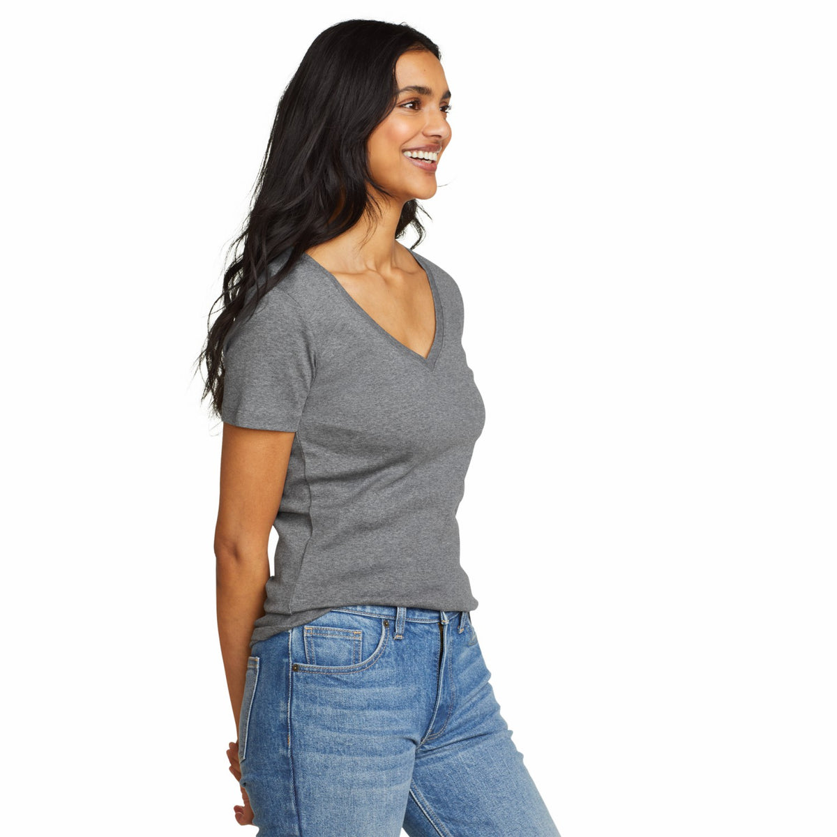 Eddie Bauer Women's SS Fav Vnk Tee