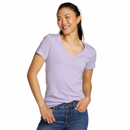 Eddie Bauer Women's SS Fav Vnk Tee