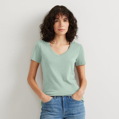 Eddie Bauer Women's SS Fav Vnk Tee