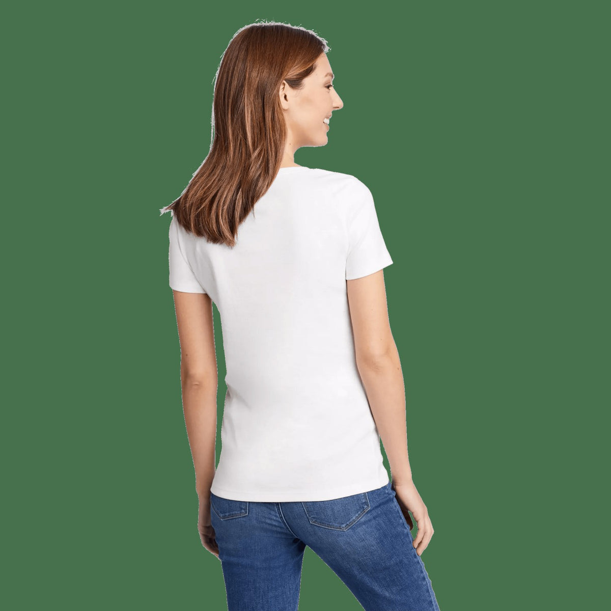 Eddie Bauer Women's SS Fav Vnk Tee