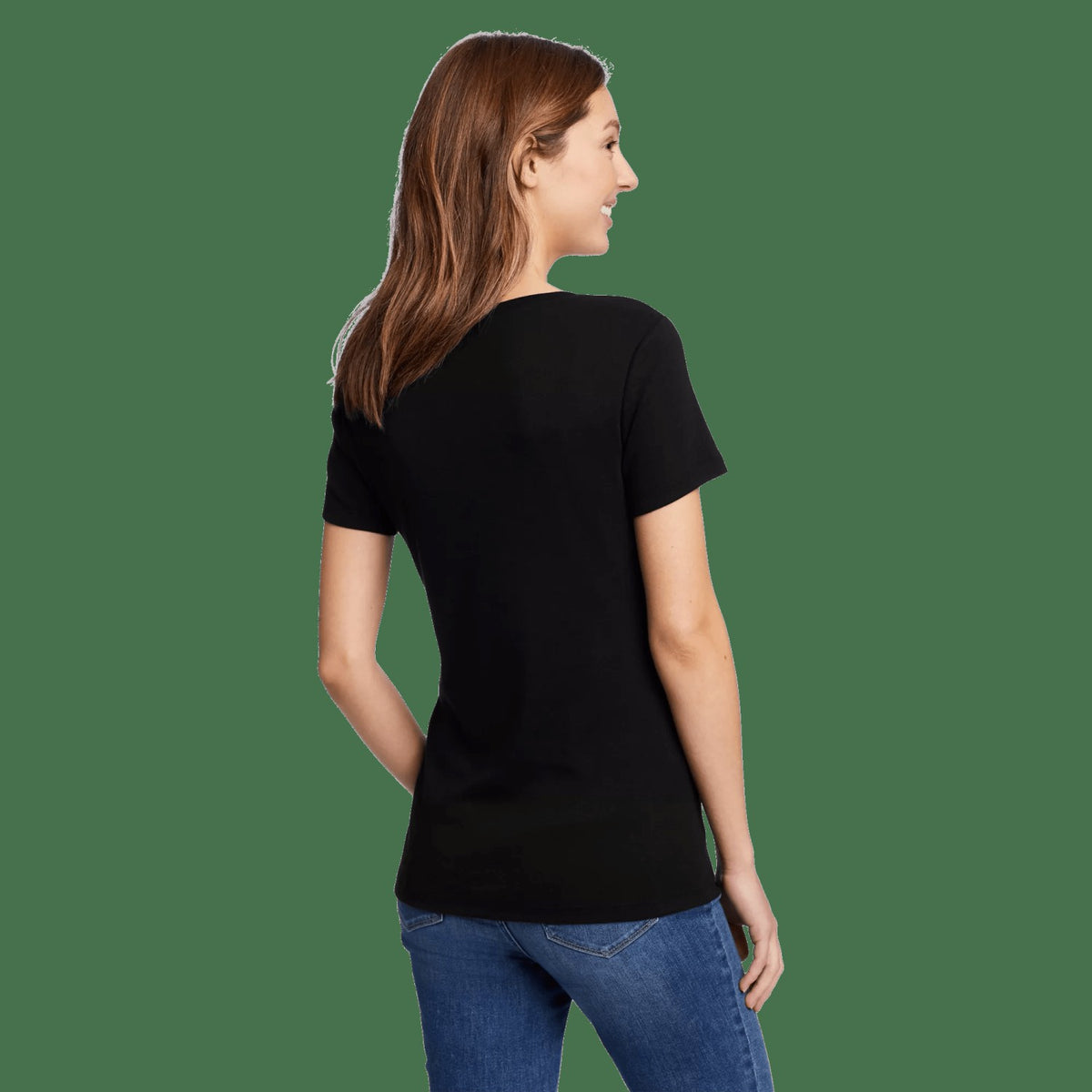 Eddie Bauer Women's SS Fav Vnk Tee