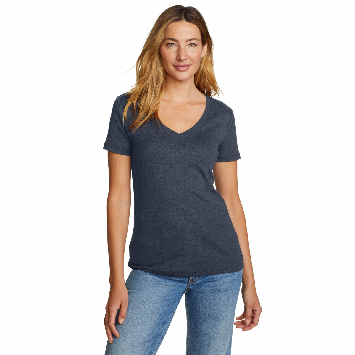 Eddie Bauer Women's SS Fav Vnk Tee