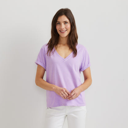 Eddie Bauer Women's Sunwashed Cotton SS Tee
