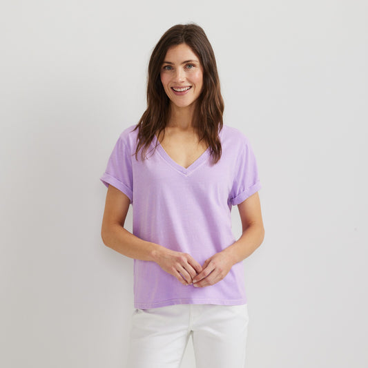 Eddie Bauer Women's Sunwashed Cotton SS Tee