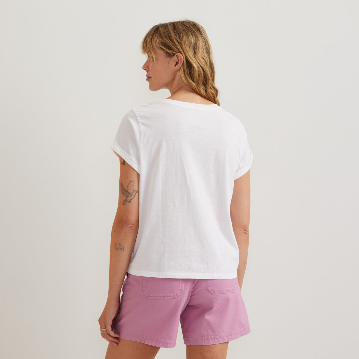 Eddie Bauer Women's Sunwashed Cotton SS Tee