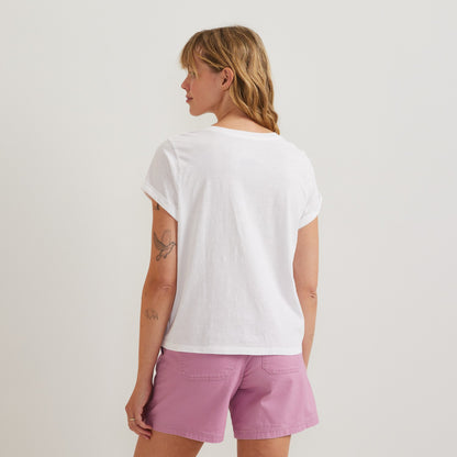Eddie Bauer Women's Sunwashed Cotton SS Tee