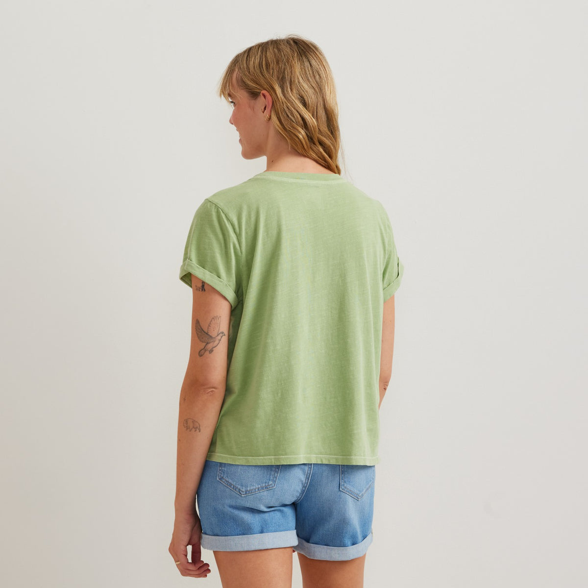 Eddie Bauer Women's Sunwashed Cotton SS Tee
