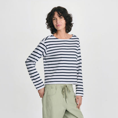 Eddie Bauer Women's Sailor Bateau LS