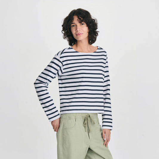 Eddie Bauer Women's Sailor Bateau LS