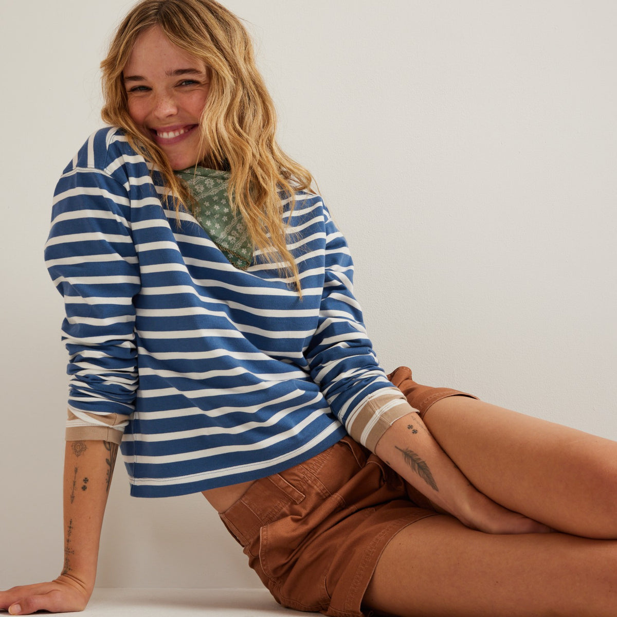 Eddie Bauer Women's Sailor Bateau LS