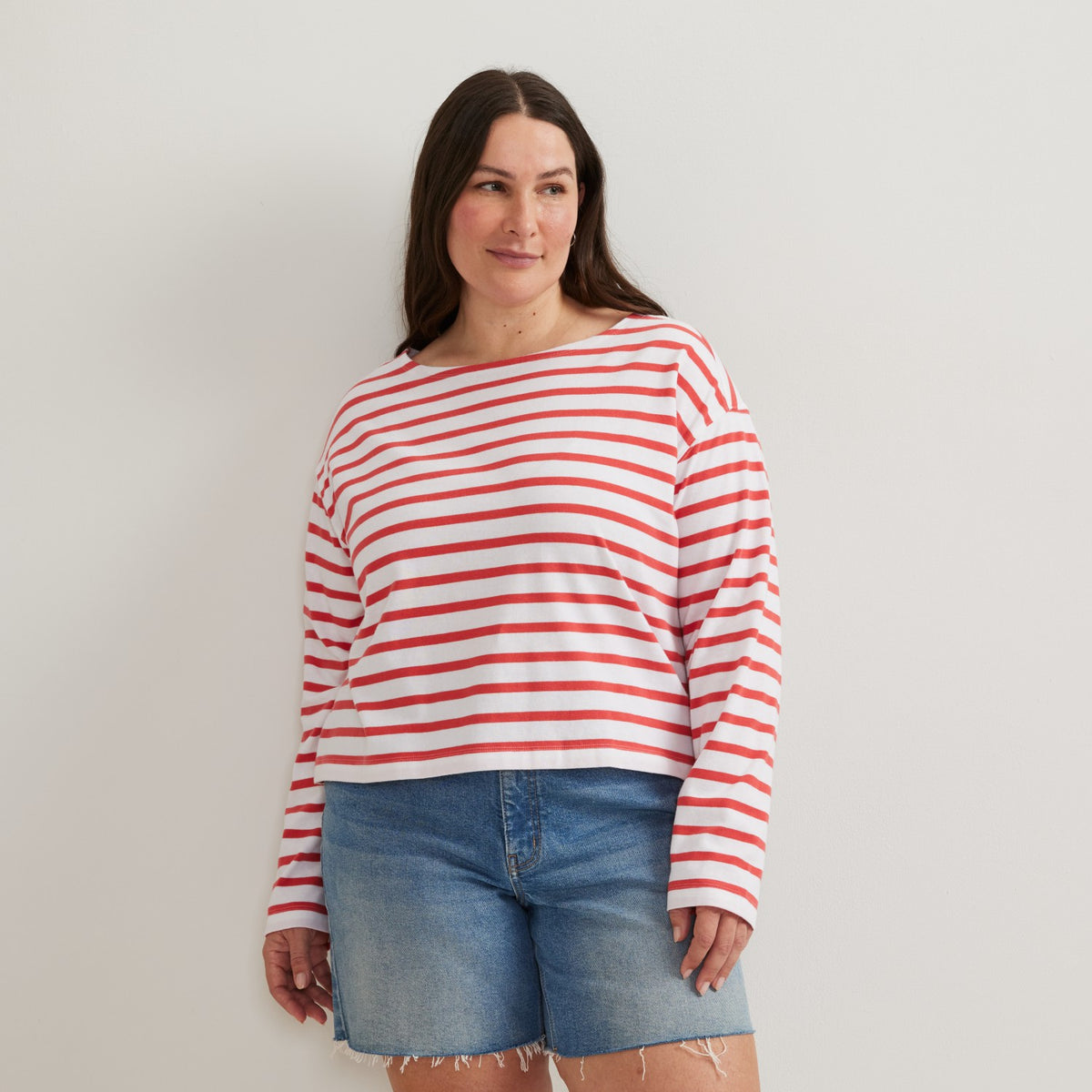 Eddie Bauer Women's Sailor Bateau LS