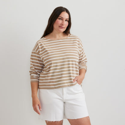 Eddie Bauer Women's Sailor Bateau LS