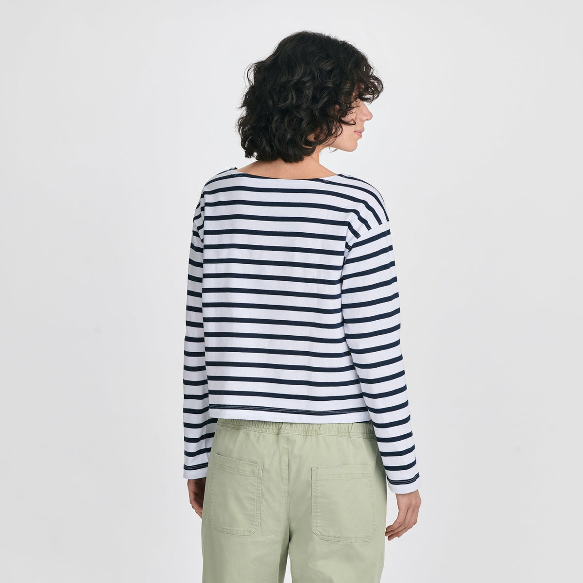Eddie Bauer Women's Sailor Bateau LS