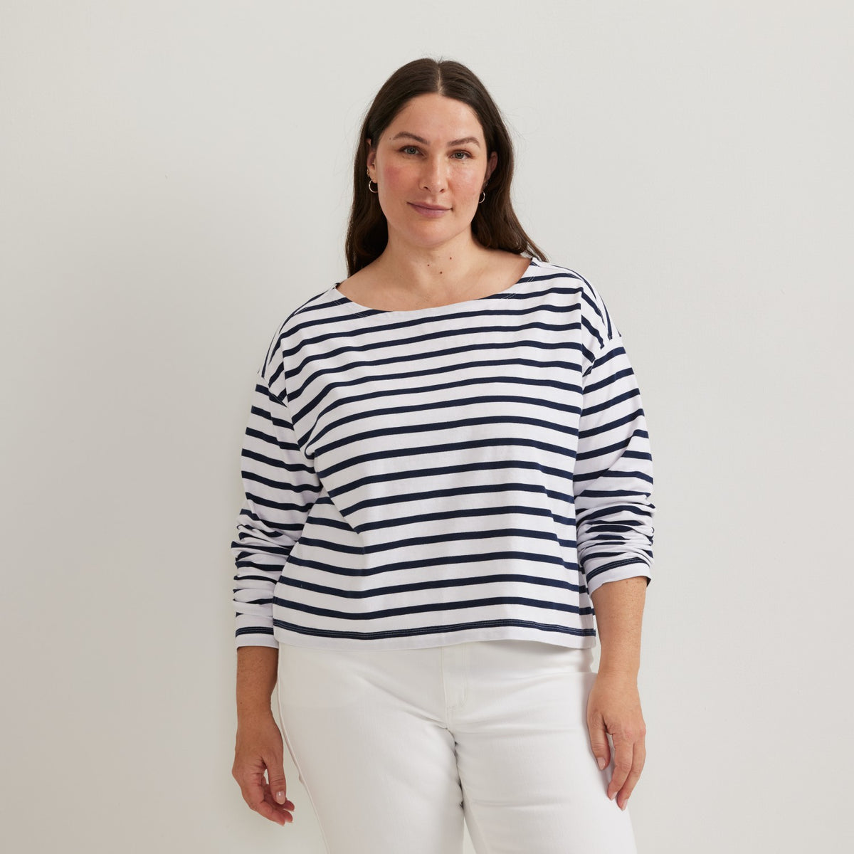 Eddie Bauer Women's Sailor Bateau LS