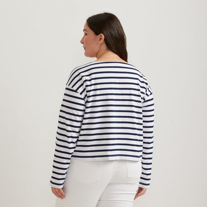 Eddie Bauer Women's Sailor Bateau LS