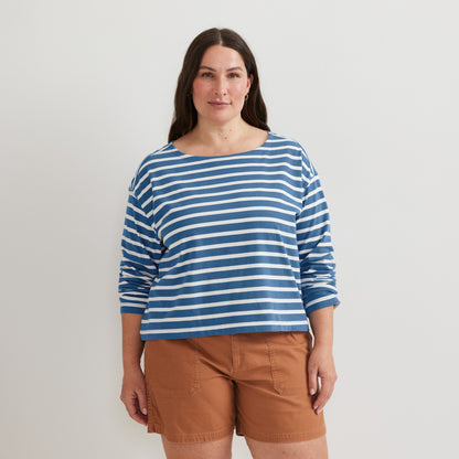 Eddie Bauer Women's Sailor Bateau LS