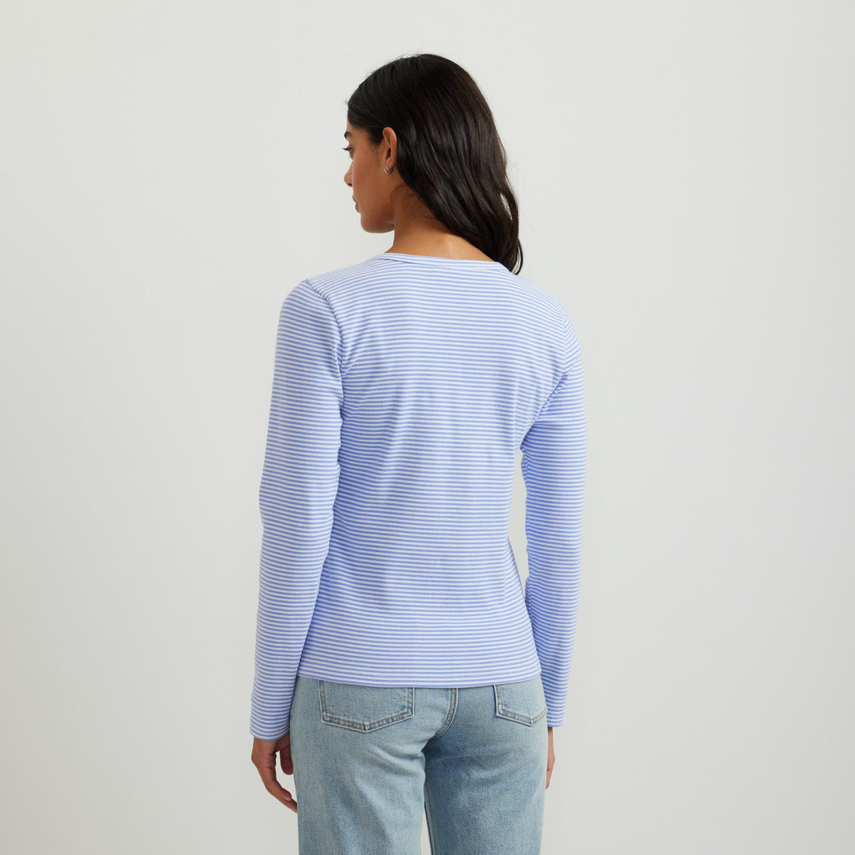 Eddie Bauer Women's LS Rib Henley