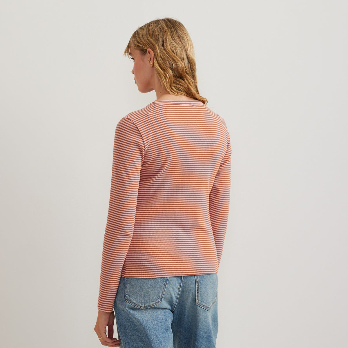 Eddie Bauer Women's LS Rib Henley