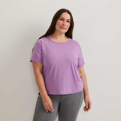 Eddie Bauer Women's Trek Light Hike SS Crew