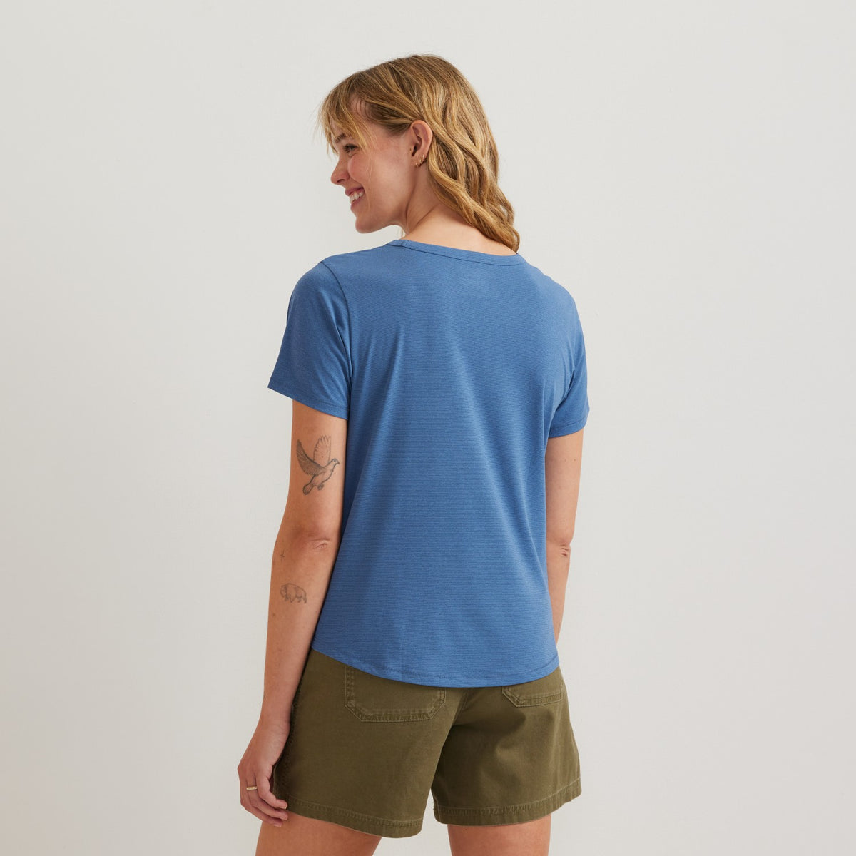 Eddie Bauer Women's Trek Light Hike SS Crew