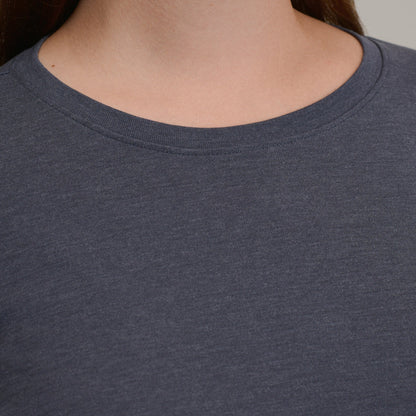 Eddie Bauer Women's LS Favorite Crew - Solid