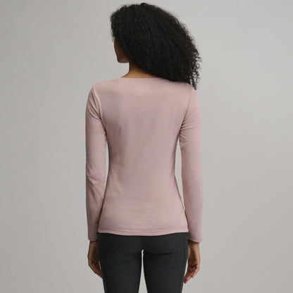 Eddie Bauer Women's LS Favorite Crew - Solid