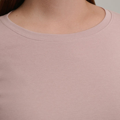 Eddie Bauer Women's LS Favorite Crew - Solid