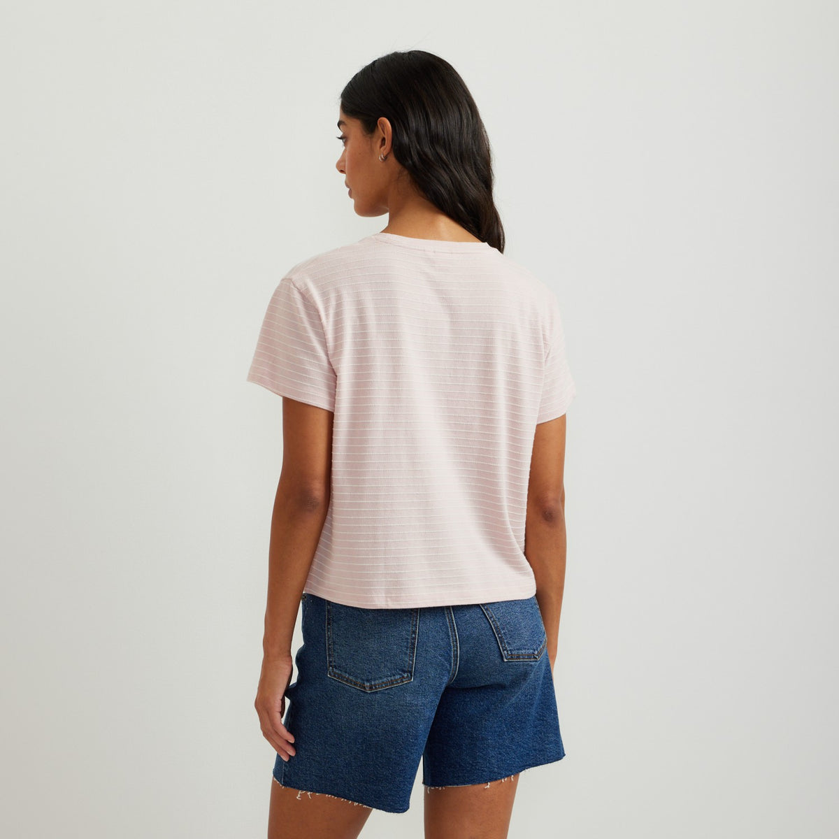 Eddie Bauer Women's Lightwave Stripe Short Sleeve T-Shirt