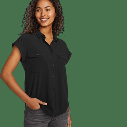 Eddie Bauer Women's Departure SS Button Down