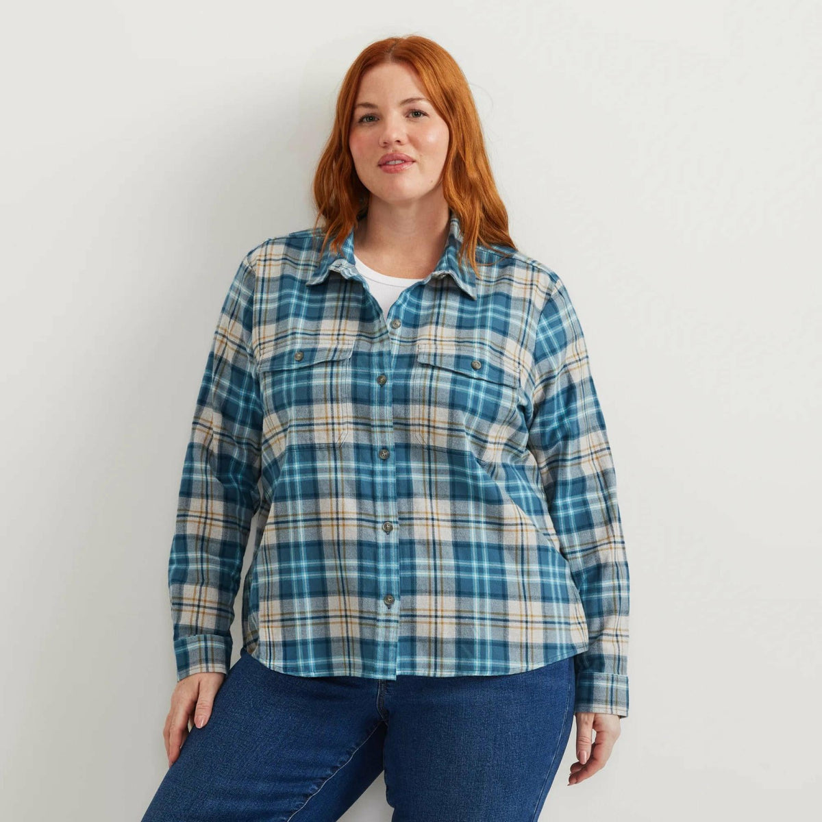 Eddie Bauer Women's Stines Favorite Flannel