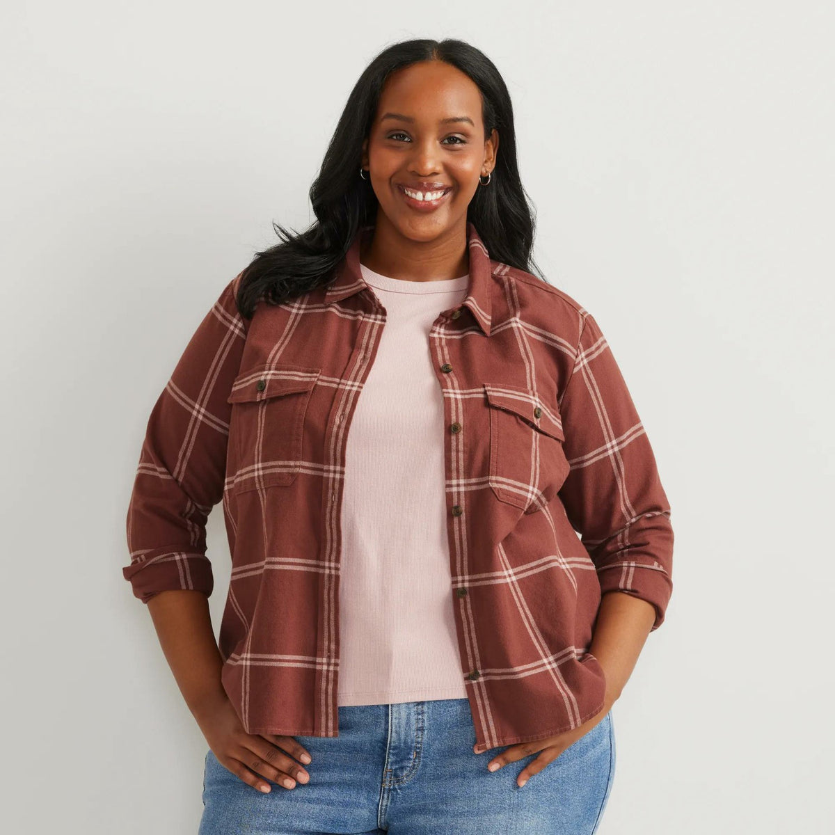 Eddie Bauer Women's Stines Favorite Flannel