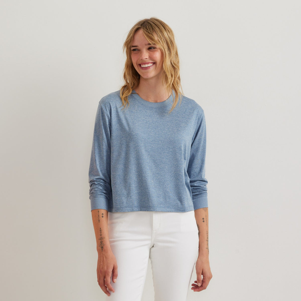 Eddie Bauer Women's Surreal Travel LS Tee