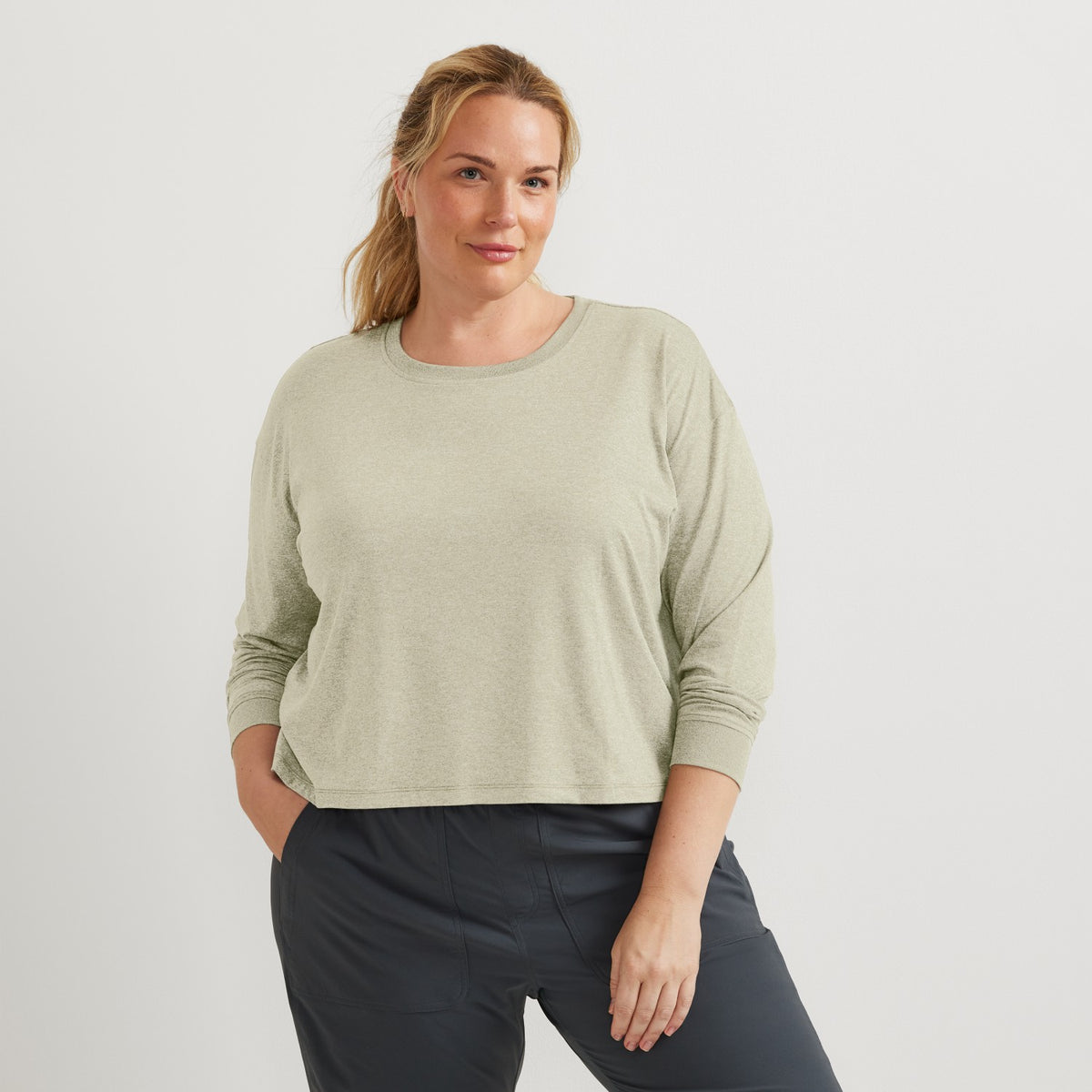 Eddie Bauer Women's Surreal Travel LS Tee