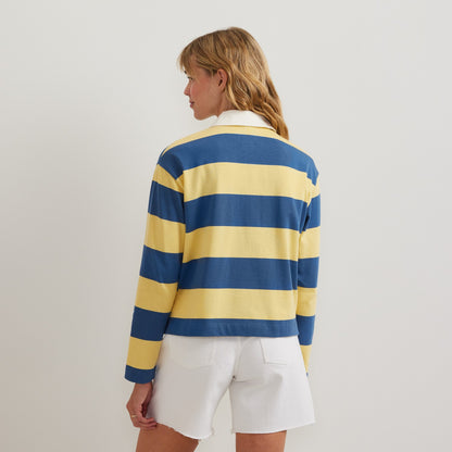 Eddie Bauer Women's LS Rugby Polo